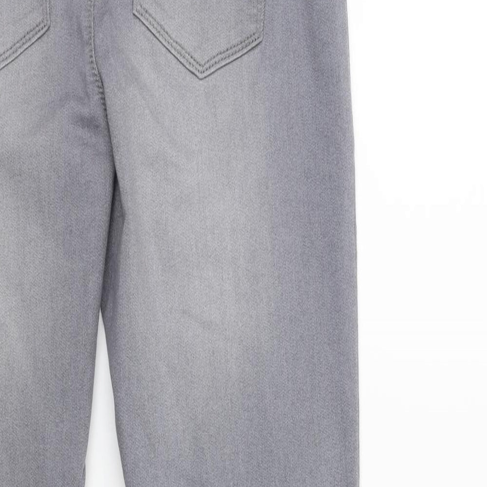 pep& co Womens Grey  Denim Jegging Jeans Size 8 L29 in
