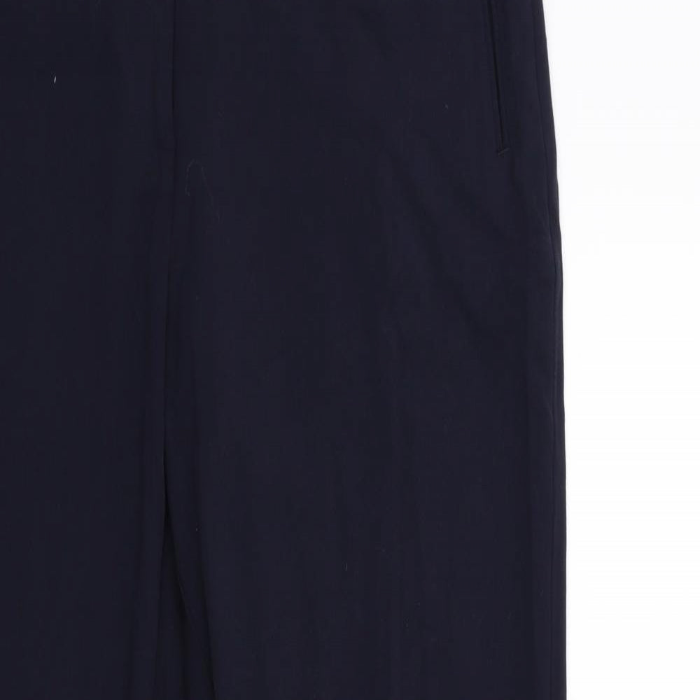 Marks and Spencer Womens Blue   Trousers  Size 14 L29 in