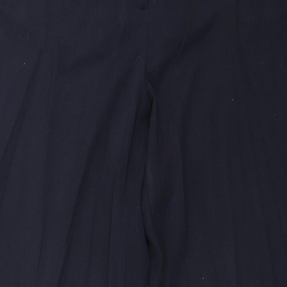 Marks and Spencer Womens Blue   Trousers  Size 14 L27 in