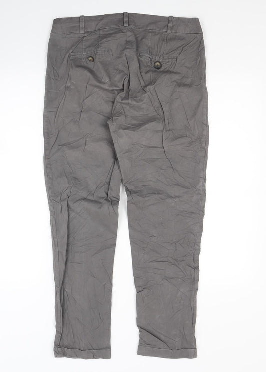 Unit Womens Brown   Trousers  Size 12 L27 in