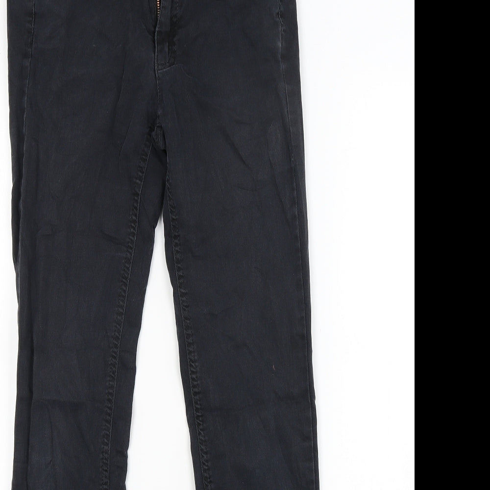 Divided Womens Black  Denim Skinny Jeans Size 8 L28 in