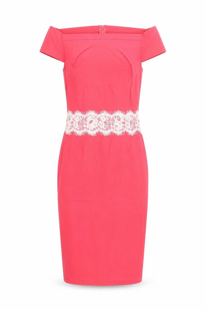 Paper Dolls Womens Pink   Pencil Dress  Size 6