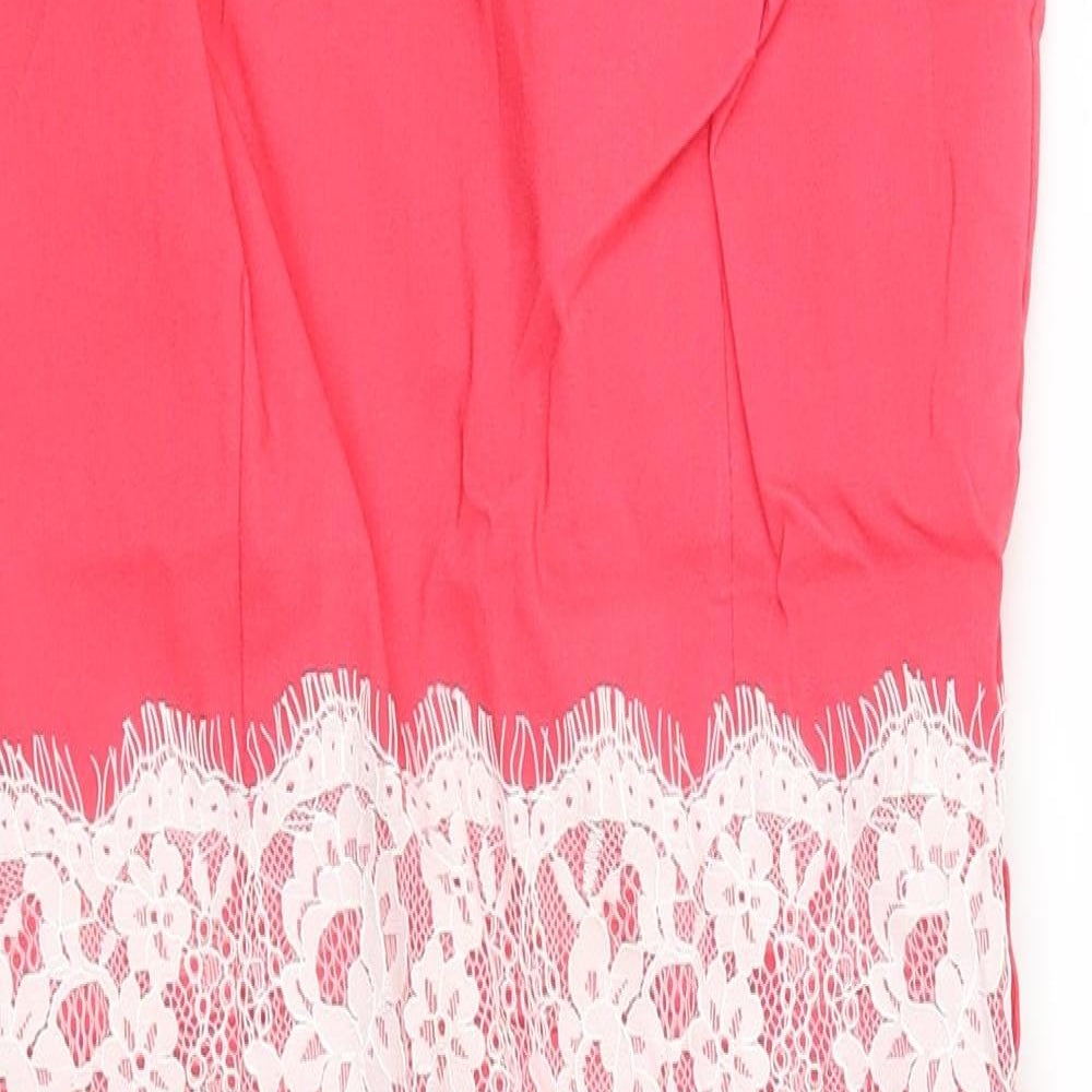 Paper Dolls Womens Pink   Pencil Dress  Size 6