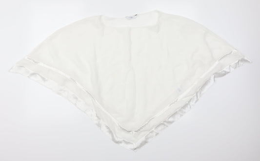 New Look Womens White   Tunic Blouse Size 16