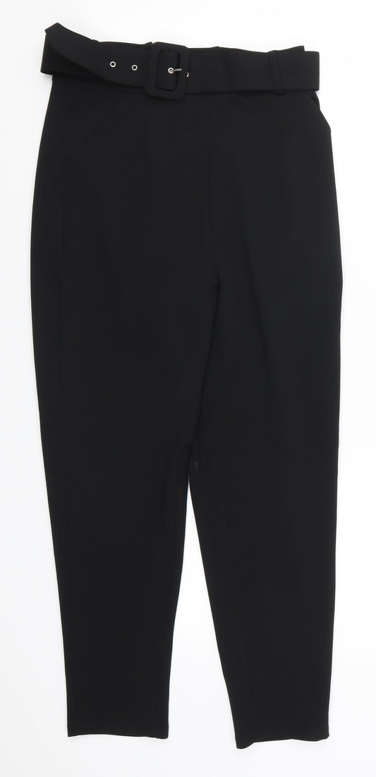 PINK Womens Black   Trousers  Size 10 L24 in
