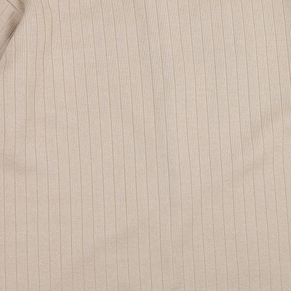 Cozzi Womens Beige   Cardigan Jumper One Size
