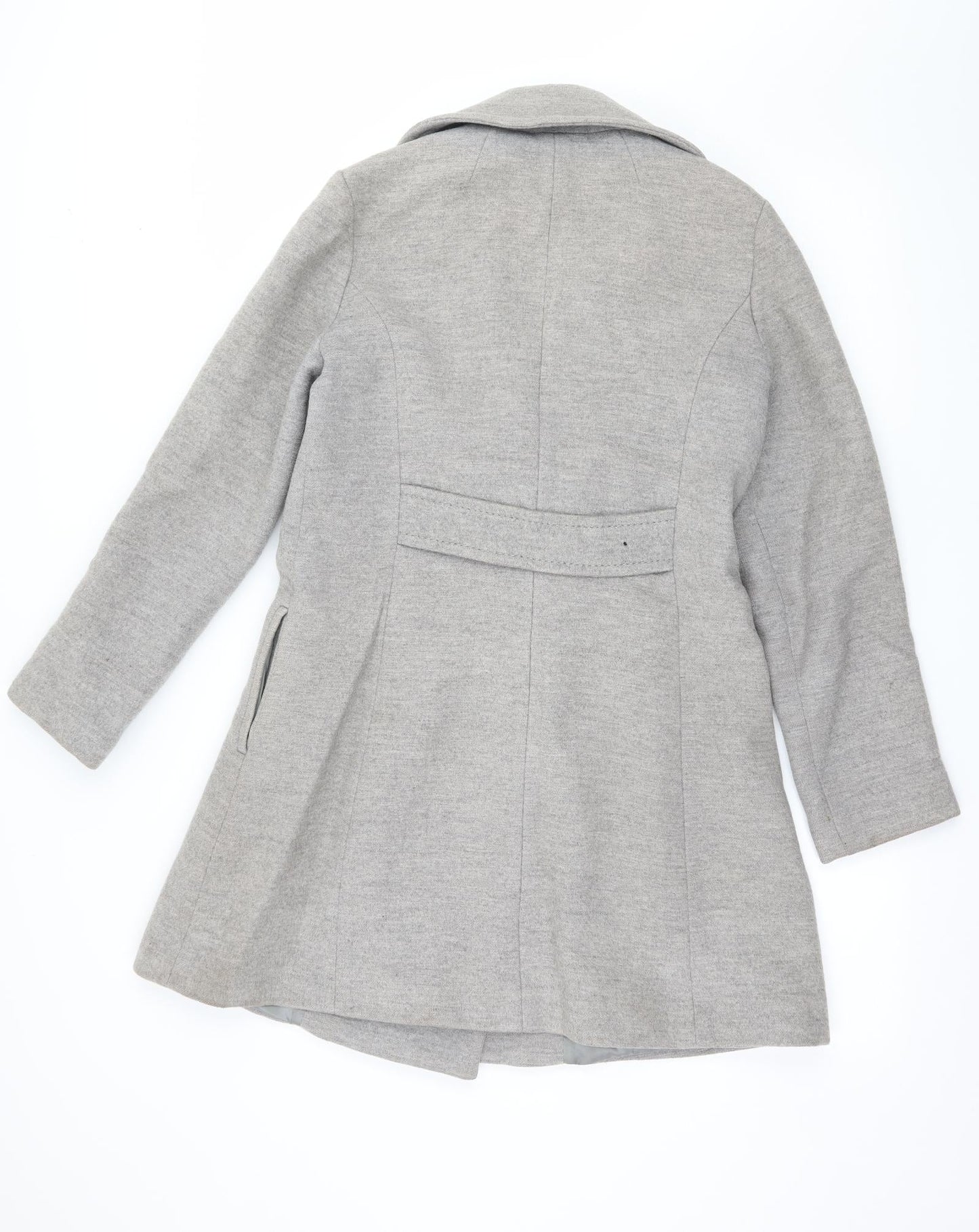 Gap Womens Grey   Overcoat Coat Size 8