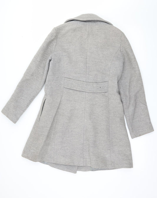 Gap Womens Grey   Overcoat Coat Size 8