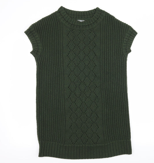 Gap Womens Green  Knit Pullover Jumper Size XS