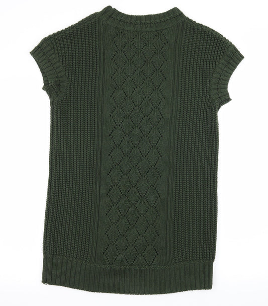 Gap Womens Green  Knit Pullover Jumper Size XS