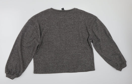 Newlook Womens Grey   Pullover Jumper Size M