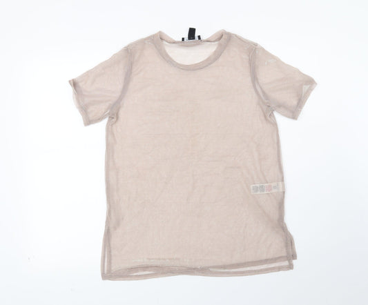 New Look Womens Pink   Basic Blouse Size 12