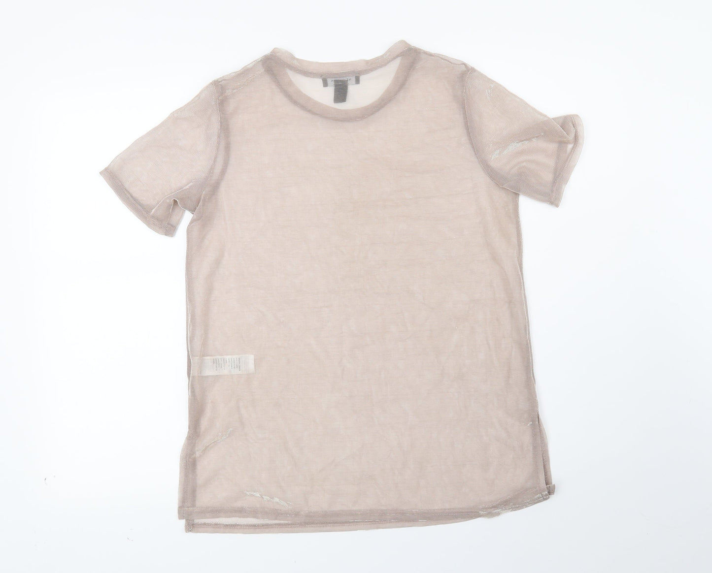 New Look Womens Pink   Basic Blouse Size 12
