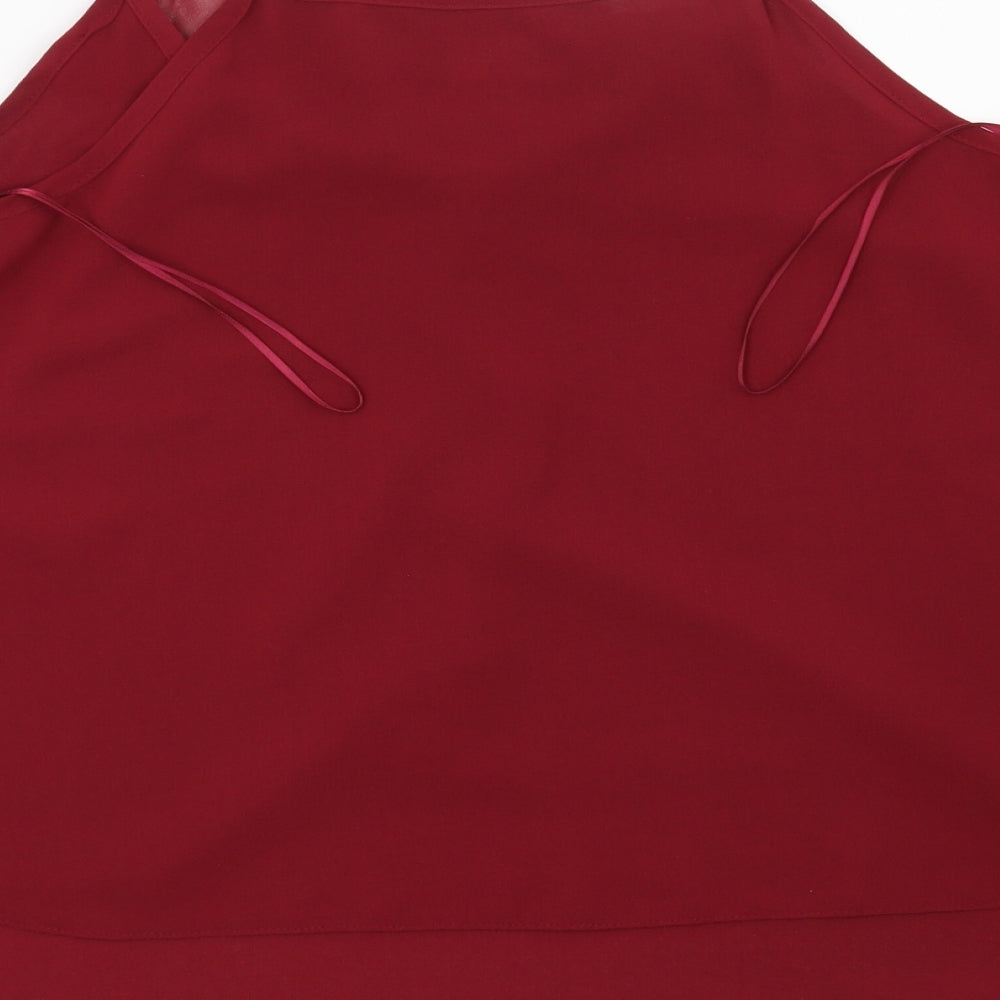 Apricot Womens Red   Basic Blouse Size 12