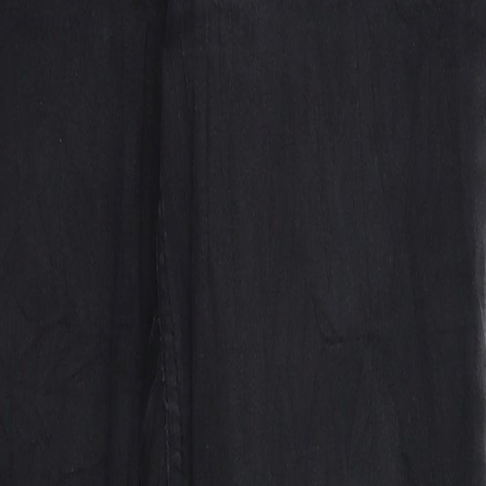 Preworn Womens Black  Denim Jegging Jeans Size 10 L31 in