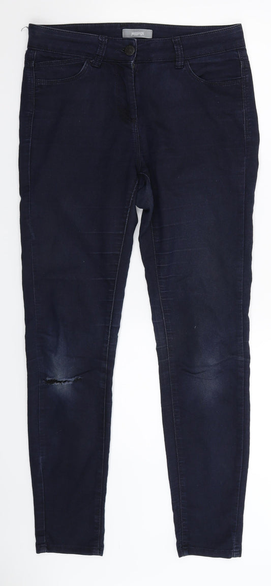 Marks and Spencer Womens Blue  Denim Jegging Jeans Size 10 L28 in