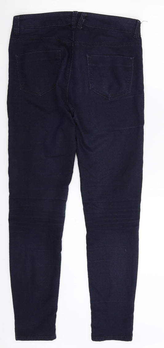 Marks and Spencer Womens Blue  Denim Jegging Jeans Size 10 L28 in