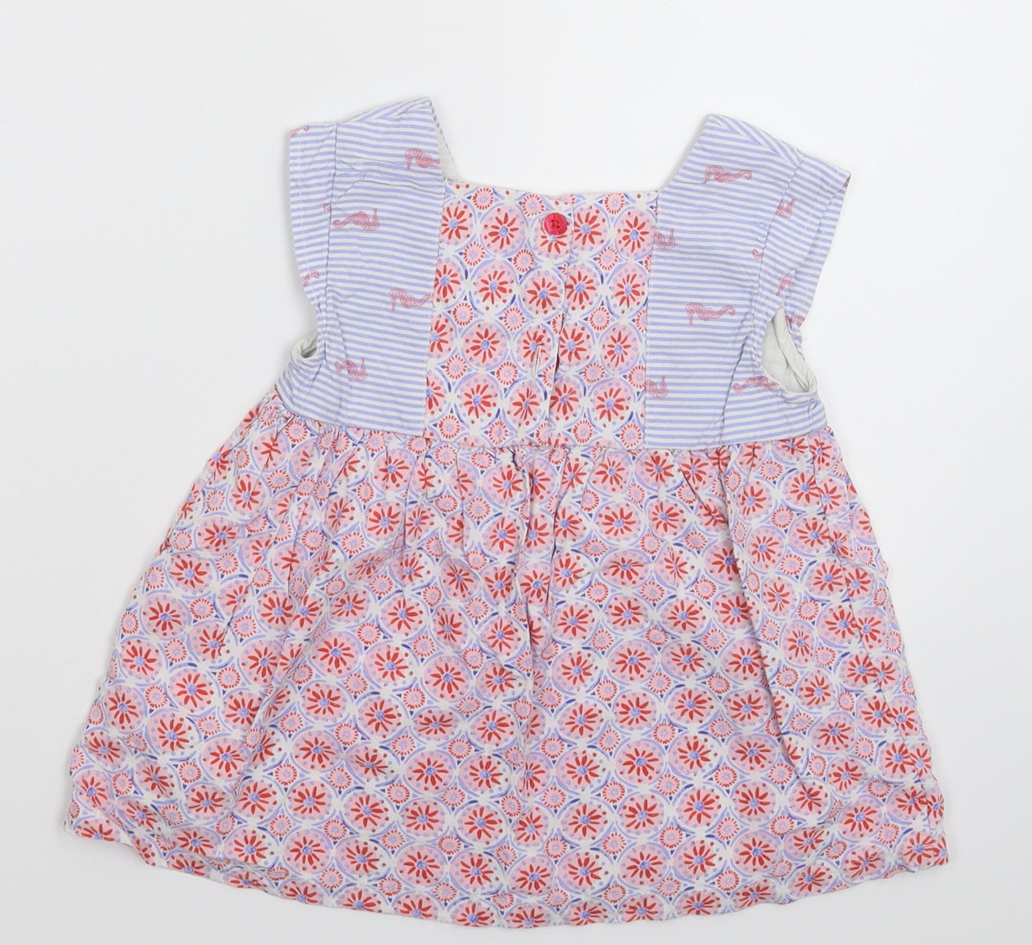 Joules Girls Multicoloured Floral  Fit & Flare  Size 5 Years