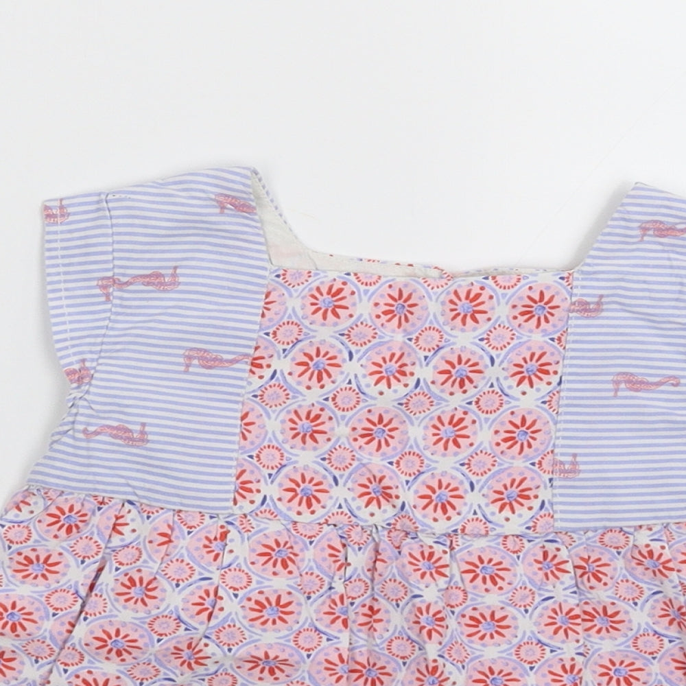 Joules Girls Multicoloured Floral  Fit & Flare  Size 5 Years