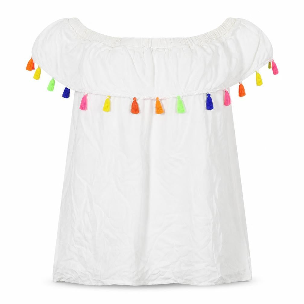 Boohoo Womens White   Basic Blouse Size 8