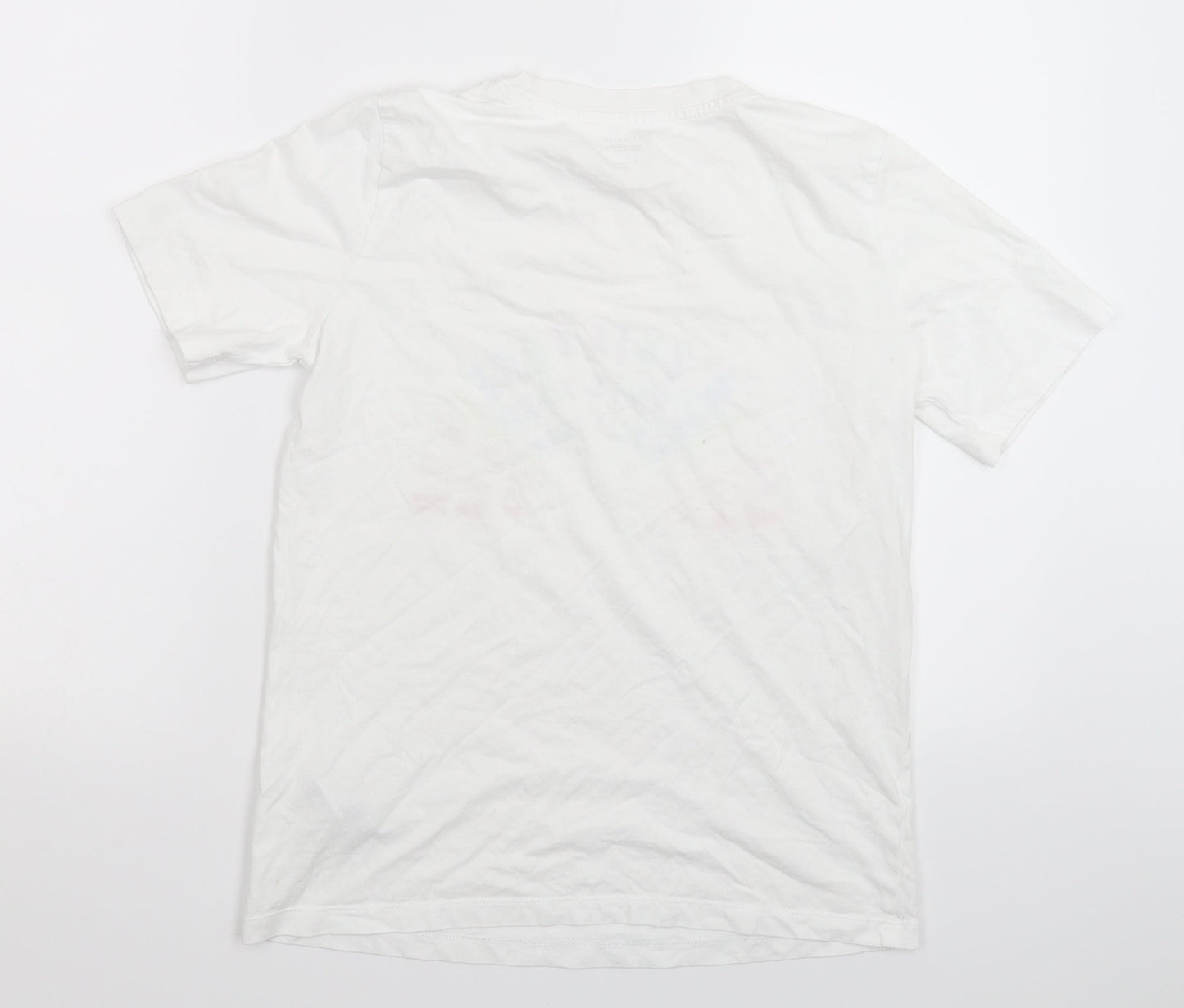 Marks and Spencer Womens White   Basic T-Shirt Size 8