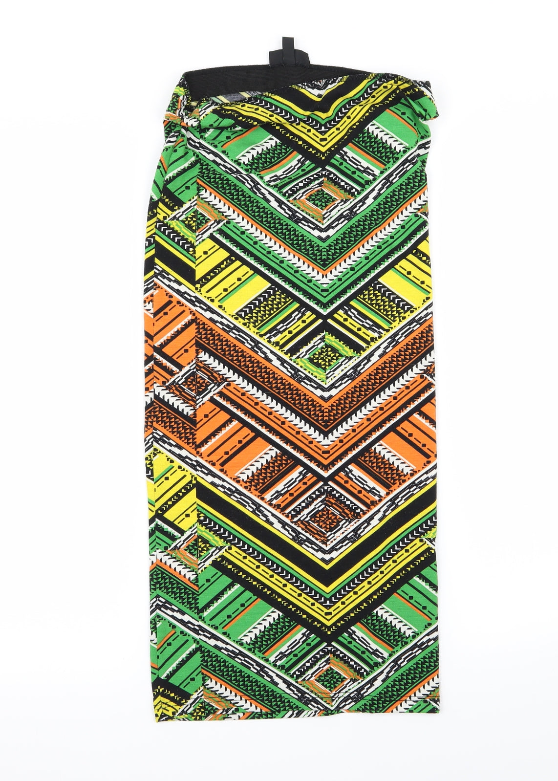 Topshop Womens Green Colourblock  Bodycon  Size 10