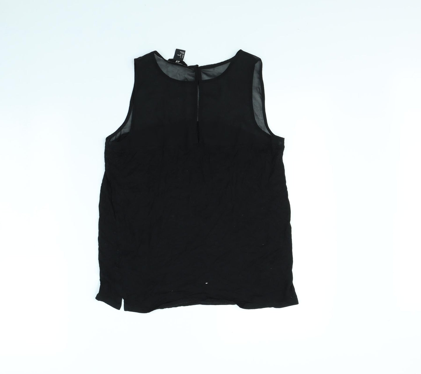 H&M Womens Black   Basic T-Shirt Size S