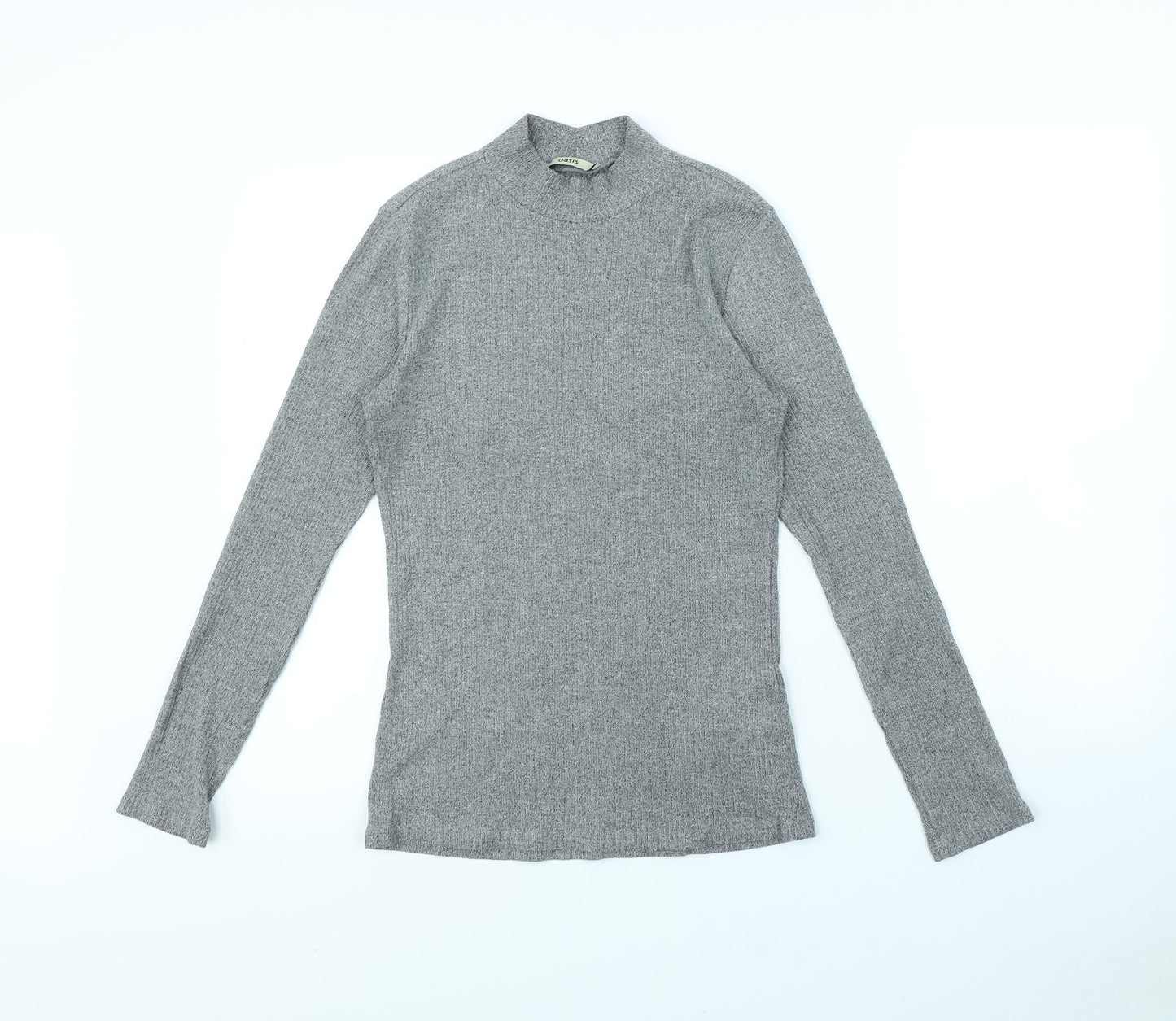 Oasis Womens Grey   Pullover Jumper Size M