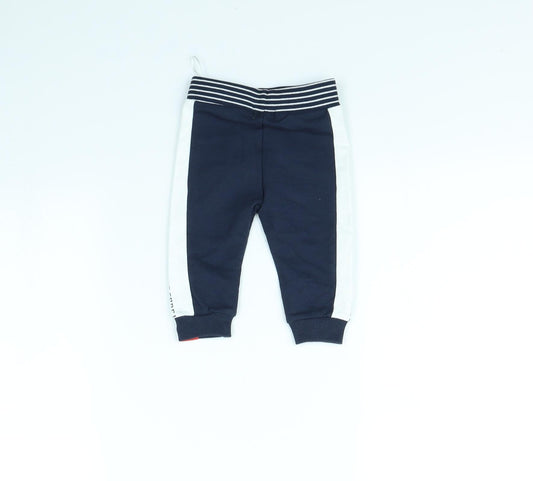 Dirkje Boys Blue   Jogger Trousers Size 6-9 Months