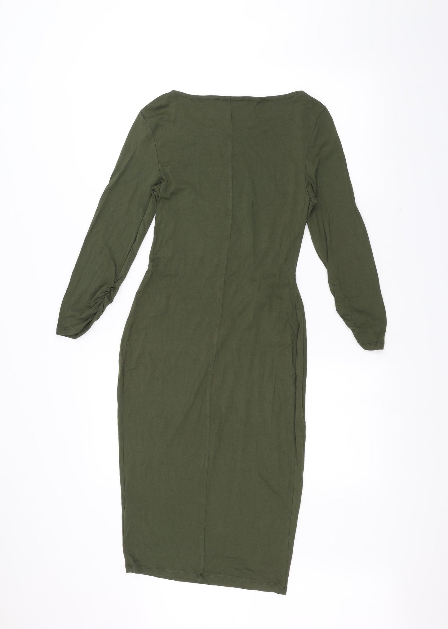 Miss Selfridge Womens Green   Pencil Dress  Size 8