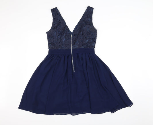 sambara Womens Blue   A-Line  Size 8