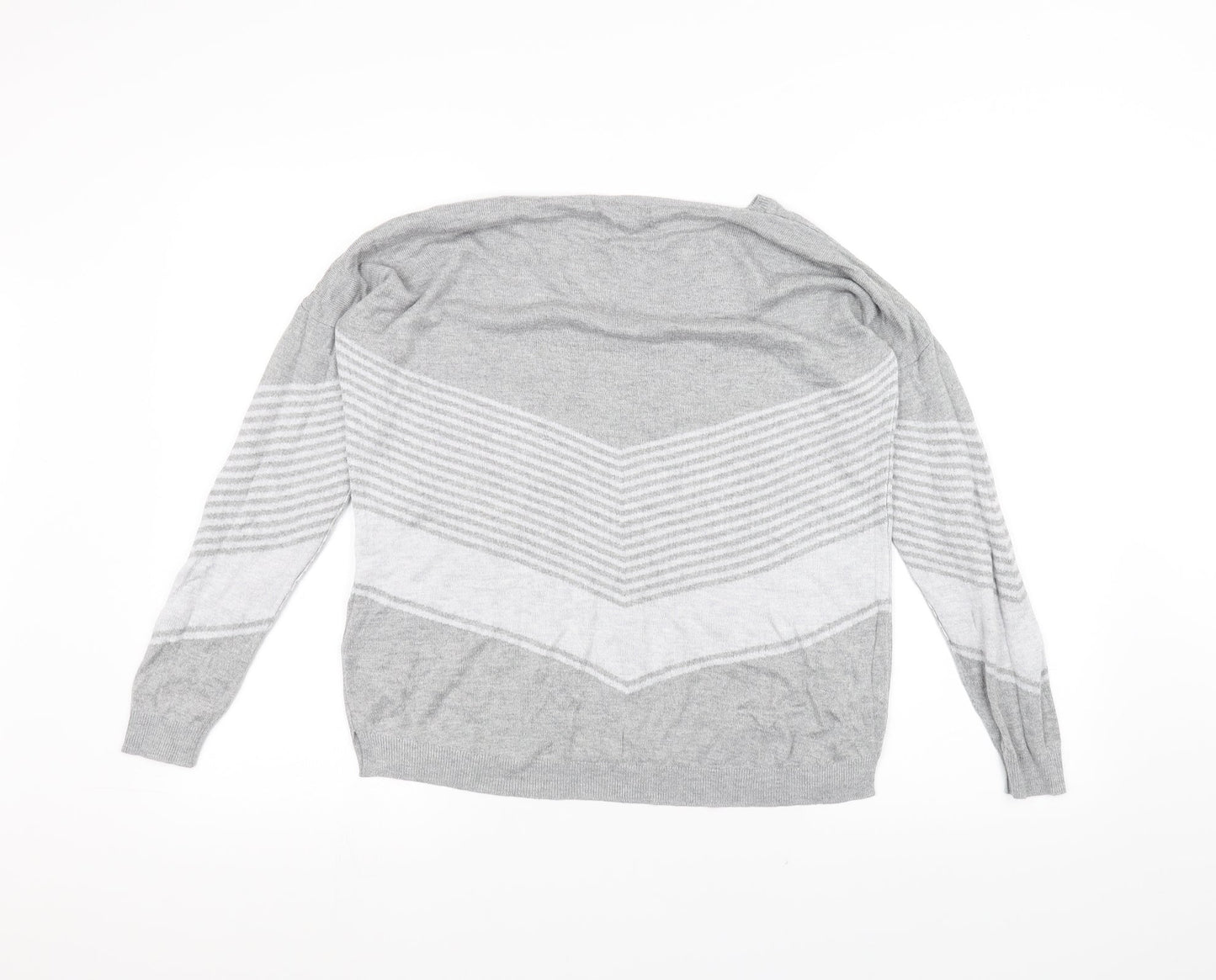 Maison de nimes Womens Grey   Pullover Jumper Size S