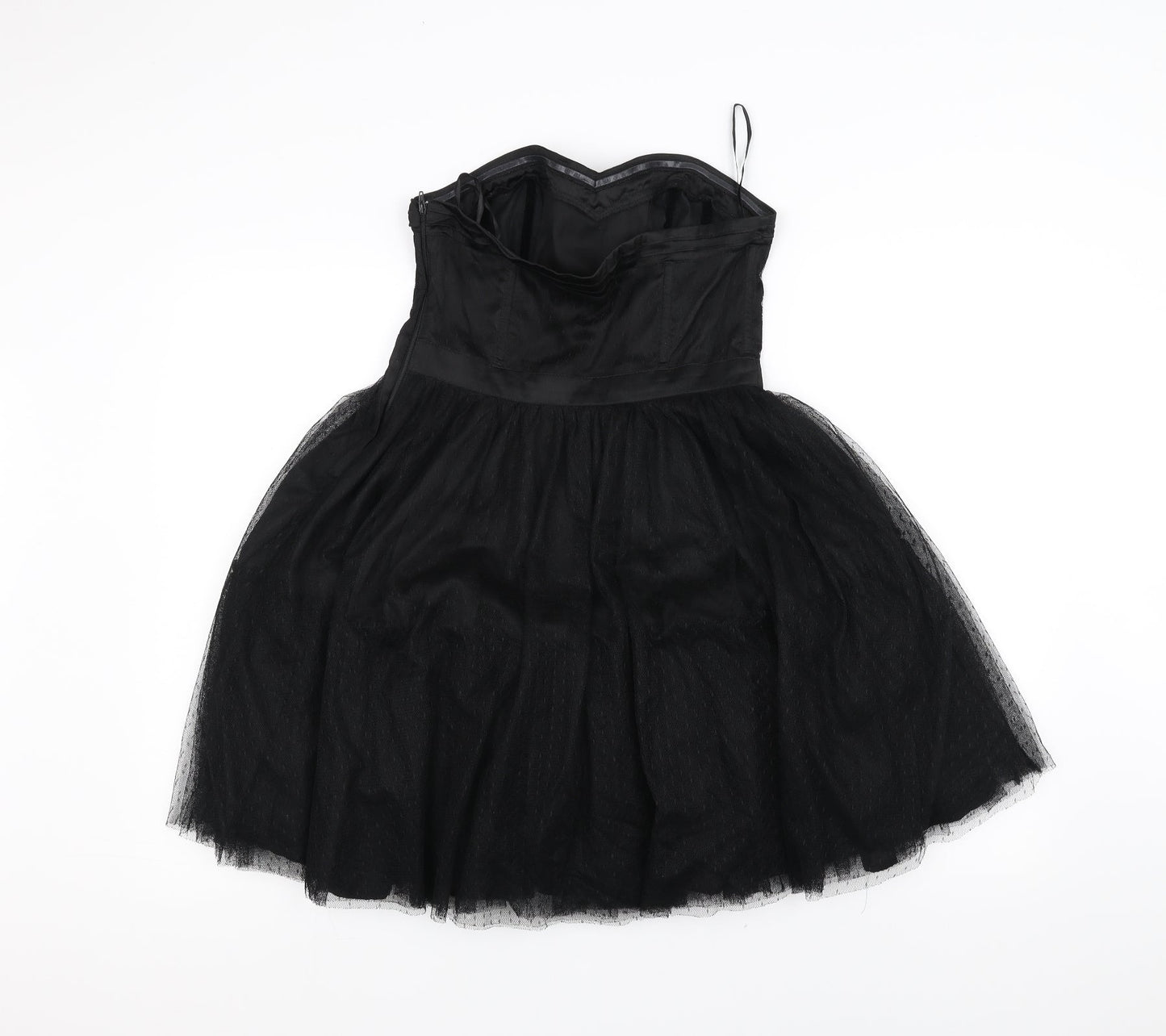 H&M Womens Black   A-Line  Size 10