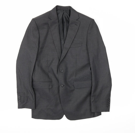 MOSS ESQ Mens Grey   Jacket Blazer Size L