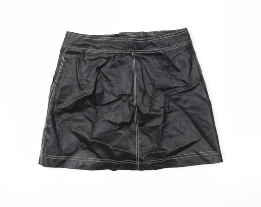 Lola Skye Womens Black   Maxi Skirt Size 10