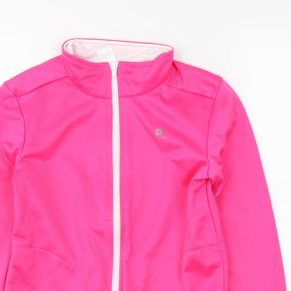 DECATHLON Girls Pink   Jacket  Size 10 Years