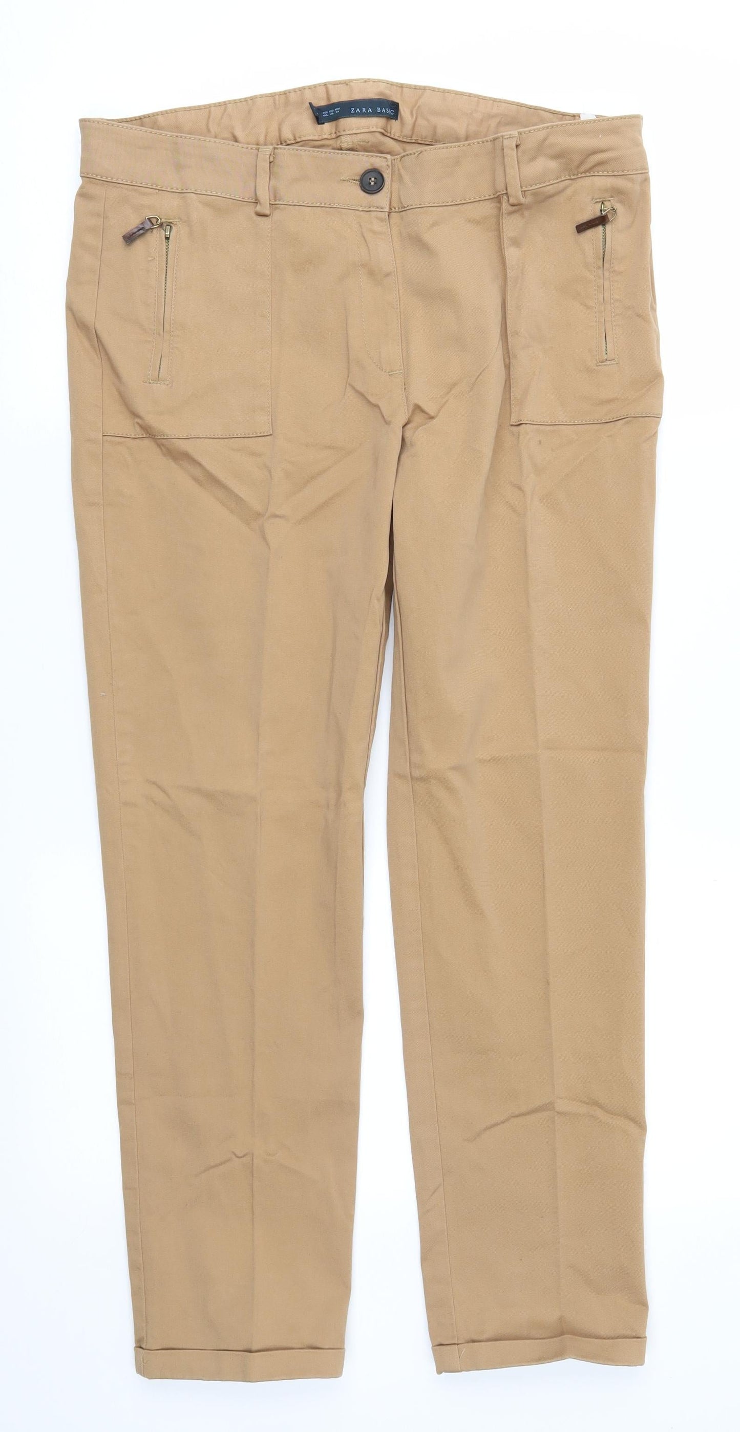 Preworn Womens Brown   Chino Trousers Size 2XL L27 in