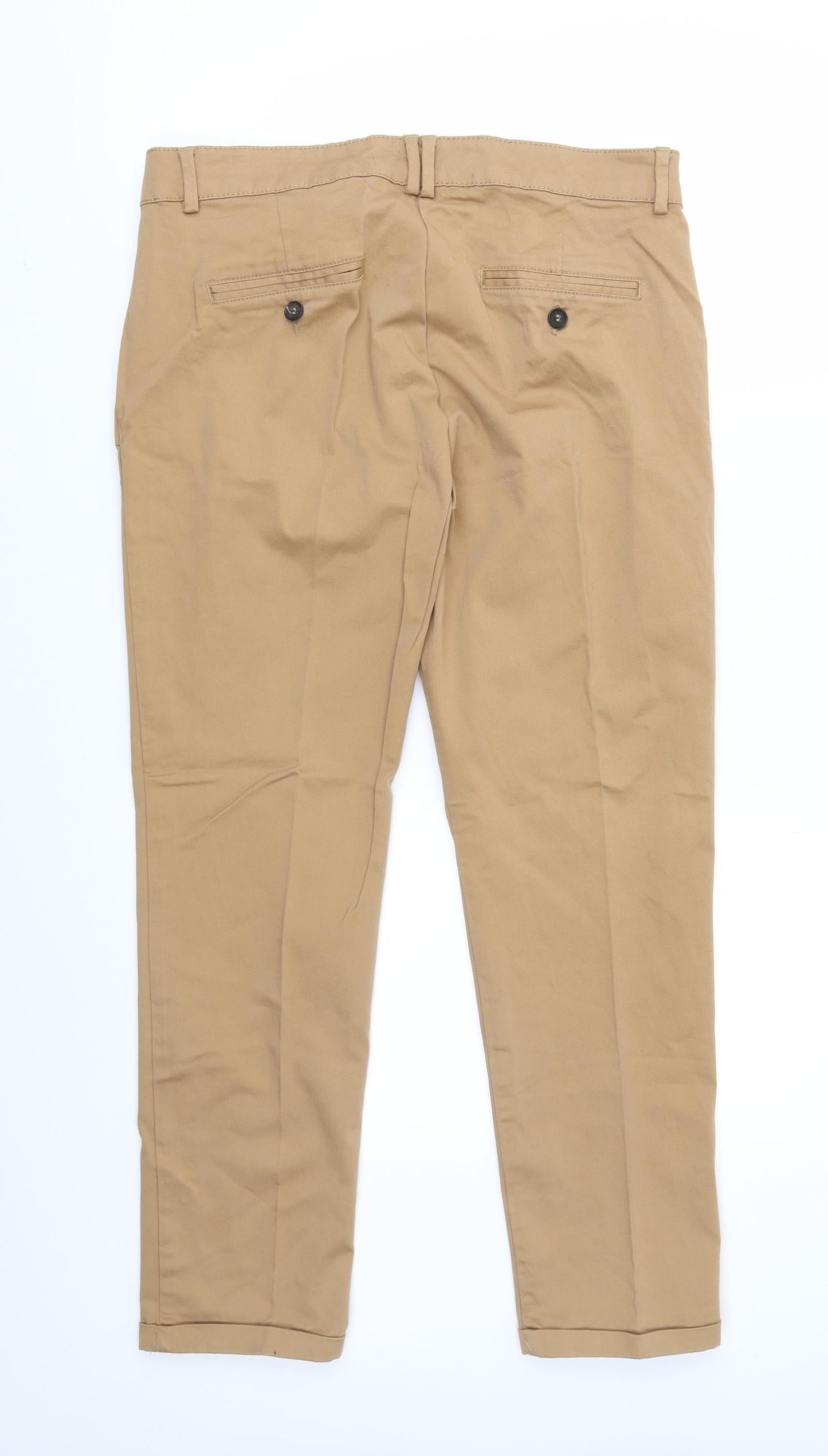 Preworn Womens Brown   Chino Trousers Size 2XL L27 in