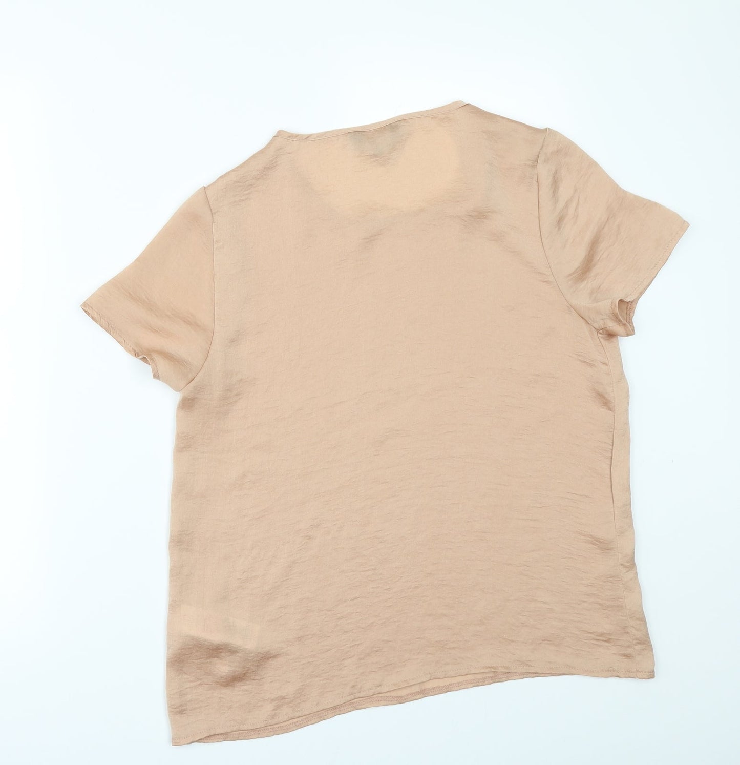 New Look Womens Orange   Tunic Blouse Size 8