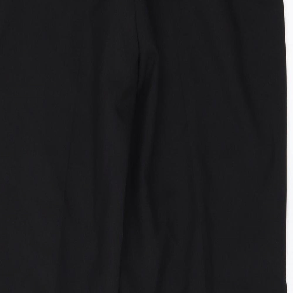 Papaya Womens Black   Trousers  Size 10 L26 in