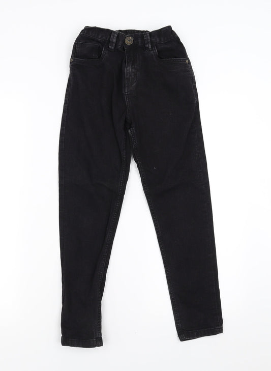 urban outlaws Girls Black  Denim Skinny Jeans Size 10 Years
