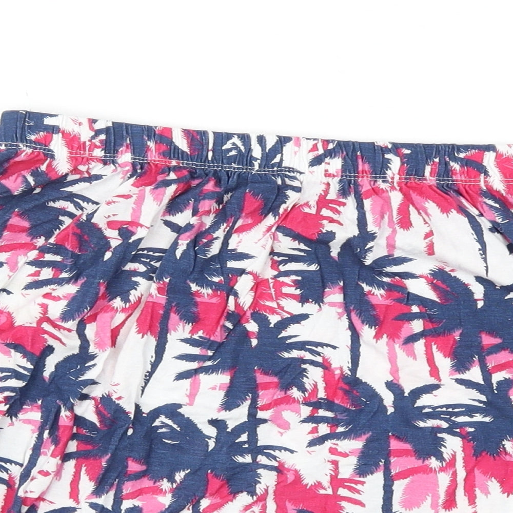 Lee Cooper Girls Blue Argyle/Diamond  Flare Skirt Size 11-12 Years