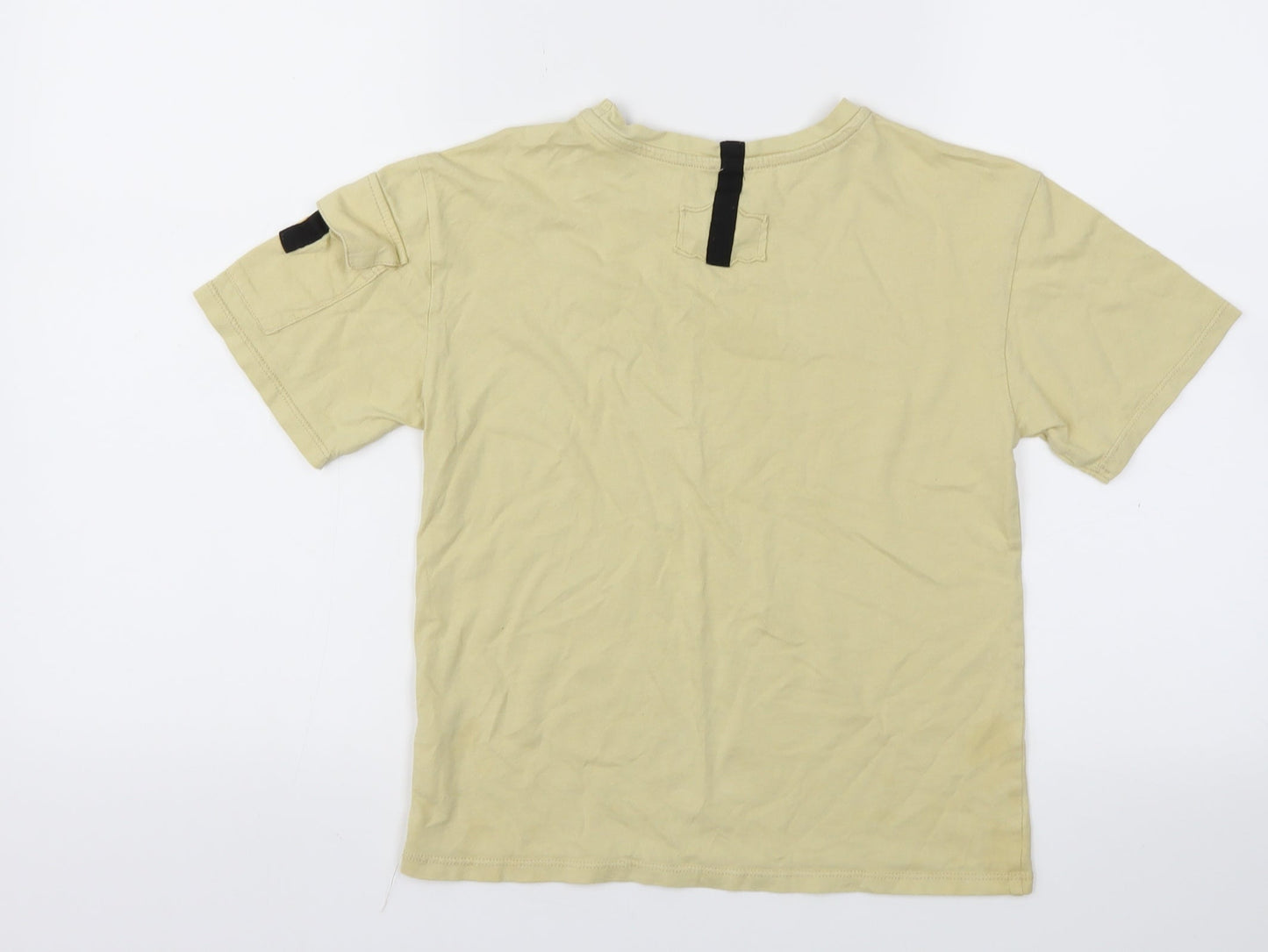 Zara Boys Green   Basic T-Shirt Size 7 Years