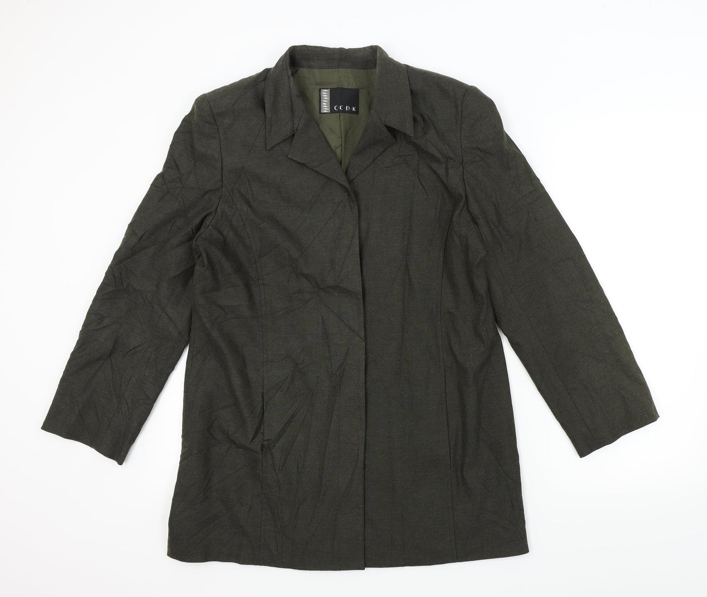 C.C.D.K Womens Green   Jacket  Size 16
