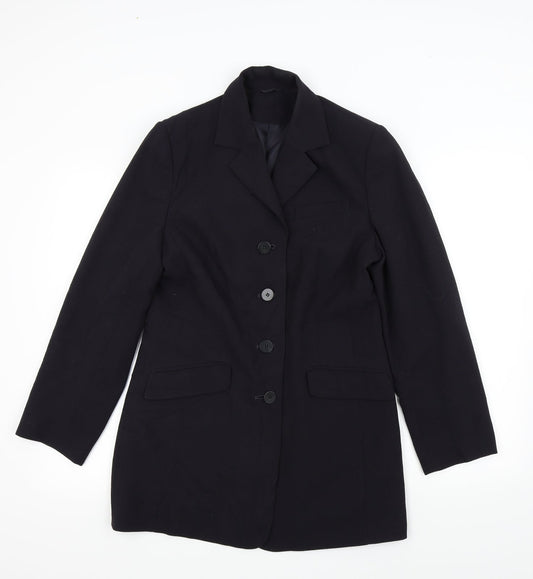 NEXT Womens Blue   Overcoat Coat Size 12