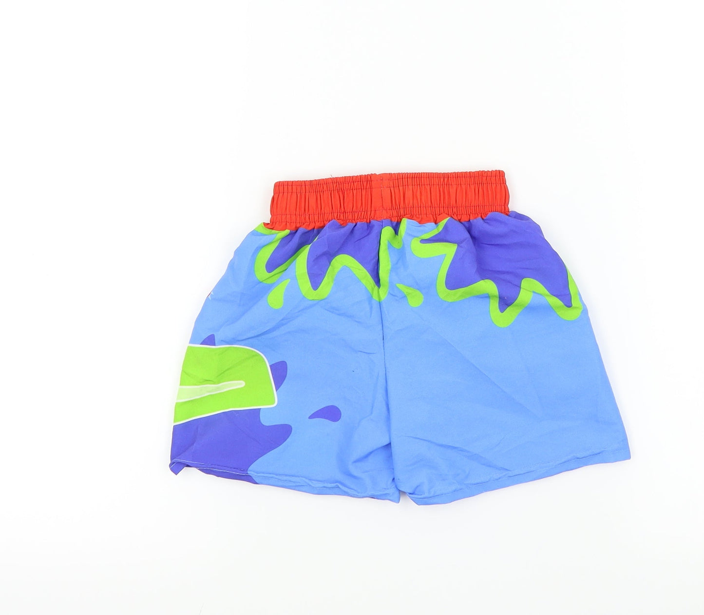 cool summer Boys Multicoloured Colourblock  Bermuda Shorts Size 2 Years - surf a saurus