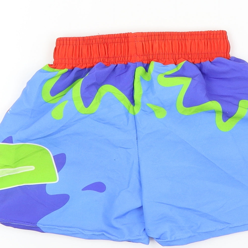 cool summer Boys Multicoloured Colourblock  Bermuda Shorts Size 2 Years - surf a saurus