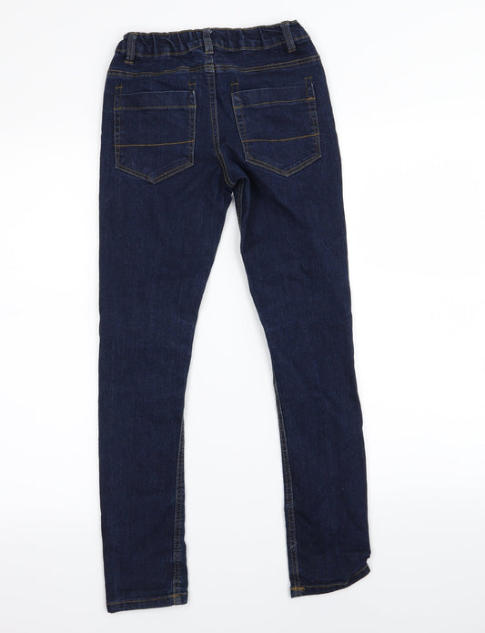 M&Co Girls Blue   Skinny Jeans Size 9 Years