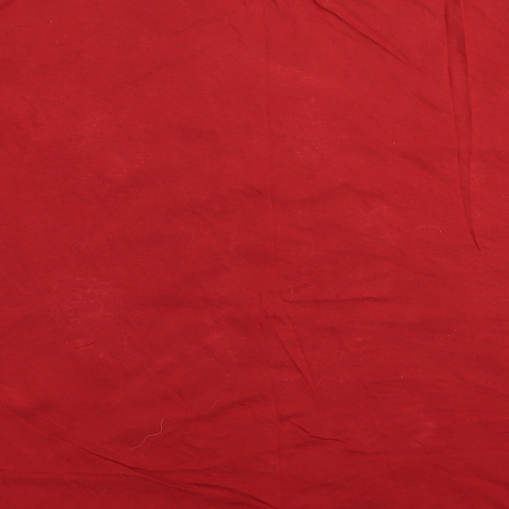 Per Una Womens Red Floral  Basic T-Shirt Size 12