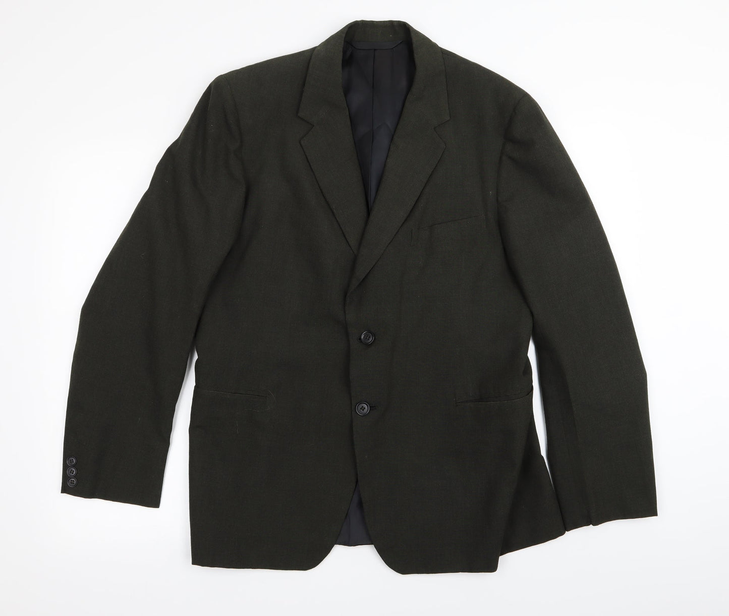 Preworn Mens Green   Jacket Blazer Size 38
